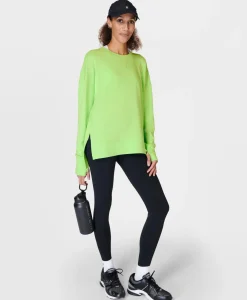 Sweaty Betty After Class Longline Sweatshirt- Sweatshirts + Hoodies