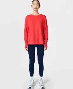 Sweaty Betty After Class Longline Sweatshirt- Sweatshirts + Hoodies