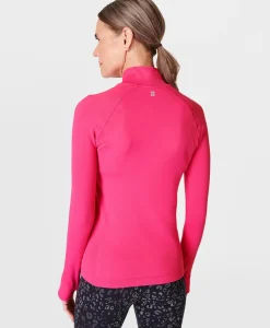 Sweaty Betty Athlete Doubleweight Seamless Workout Zip Up- Sweatshirts + Hoodies