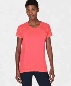 Sweaty Betty Athlete Seamless Featherweight Tee- T-Shirts