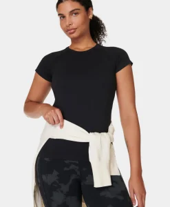 Sweaty Betty Athlete Seamless Workout Tee- T-Shirts