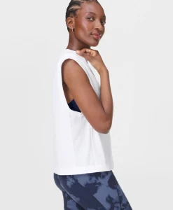 Sweaty Betty Breathe Easy Boxy Gym Tee- T-Shirts