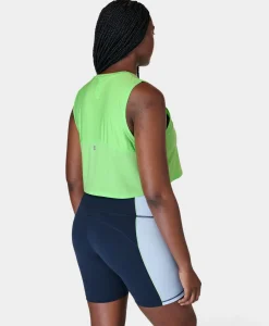 Sweaty Betty Breathe Easy Crop Muscle Tank- Tank Tops