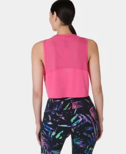 Sweaty Betty Breathe Easy Crop Muscle Tank- Tank Tops|