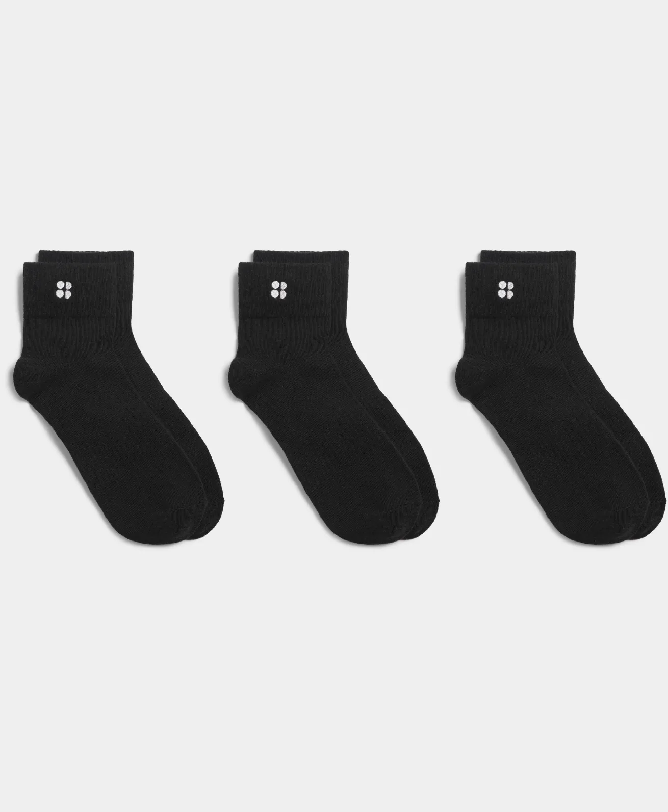 Sweaty Betty Essentials Mid 3 Pack - Socks