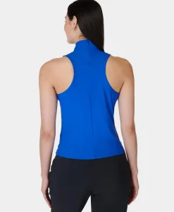 Sweaty Betty Explorer High Neck Sleeveless Top- Tank Tops
