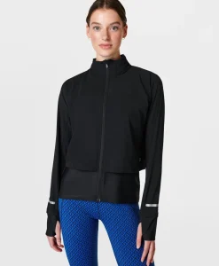 Sweaty Betty Fast Track Running Jacket- Coats & Jackets|