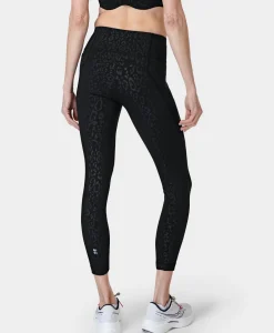 Sweaty Betty Power 7/8 Embossed Workout Leggings- Pocketed|7/8 Length