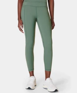 Sweaty Betty Power Aerial Mesh 7/8 Workout Leggings- Pocketed|7/8 Length
