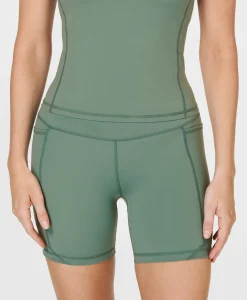 Sweaty Betty Power Aerial Mesh 6" Workout Short- Shorts + Skirts