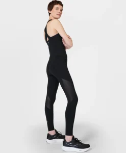 Sweaty Betty Power Aerial Mesh Workout Leggings- Pocketed|Full Length