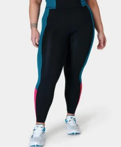 Sweaty Betty Power UltraSculpt High-Waisted Colour Block Workout Leggings- Pocketed|High-Waisted