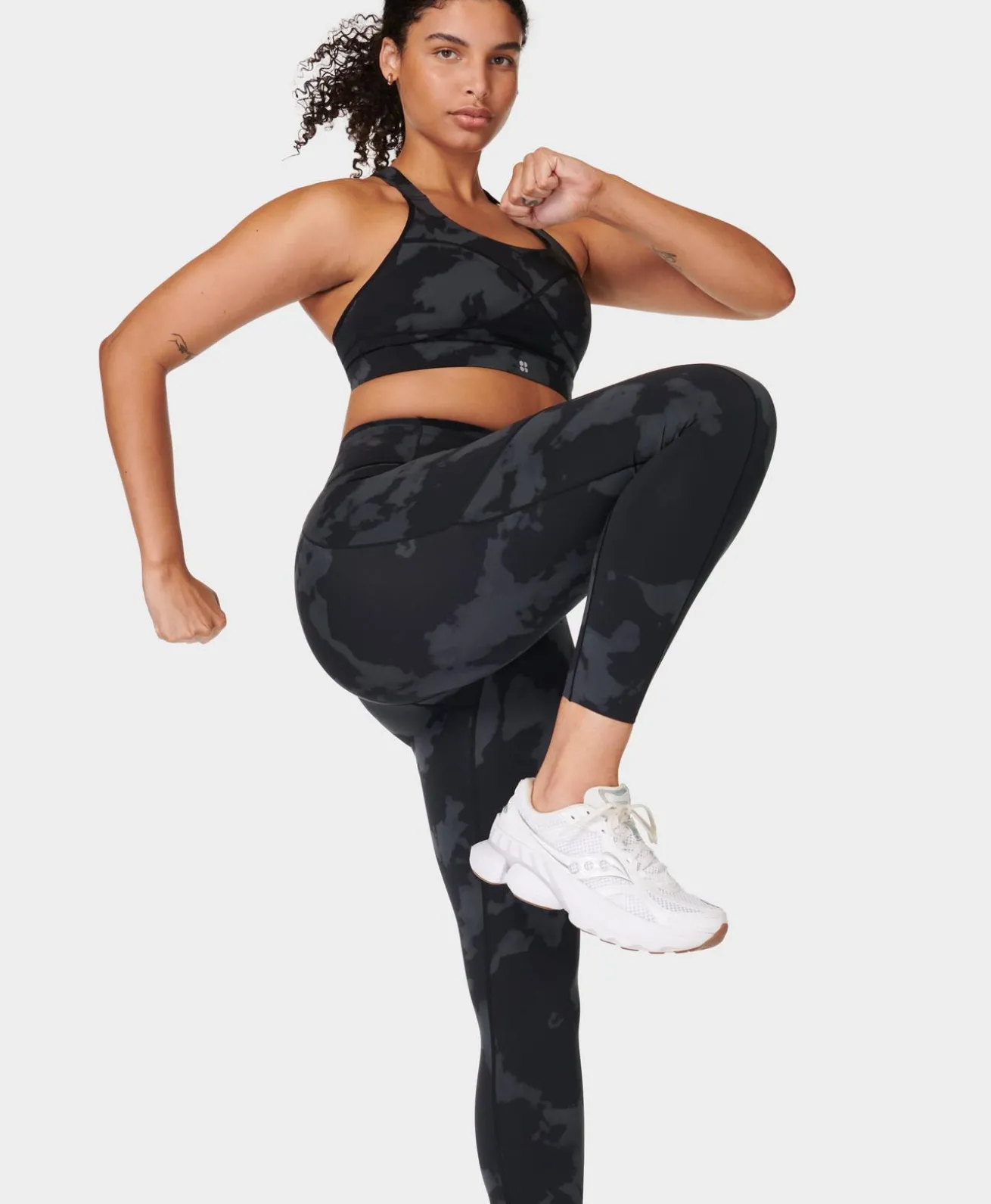 Sweaty Betty Power UltraSculpt High-Waisted 7/8 Workout Leggings- Pocketed|High-Waisted