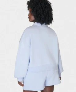 Sweaty Betty Powerhouse Collared Sweatshirt- Sweatshirts + Hoodies