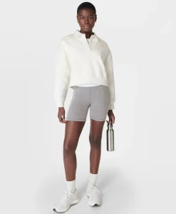 Sweaty Betty Powerhouse Collared Sweatshirt- Sweatshirts + Hoodies