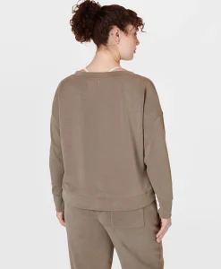 Sweaty Betty Sand Wash CloudWeight Pullover- Sweatshirts + Hoodies