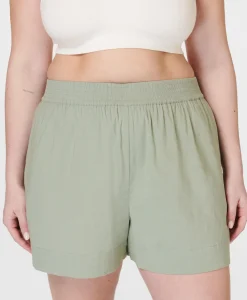 Sweaty Betty Summer Stretch Linen Shorts- Shorts + Skirts