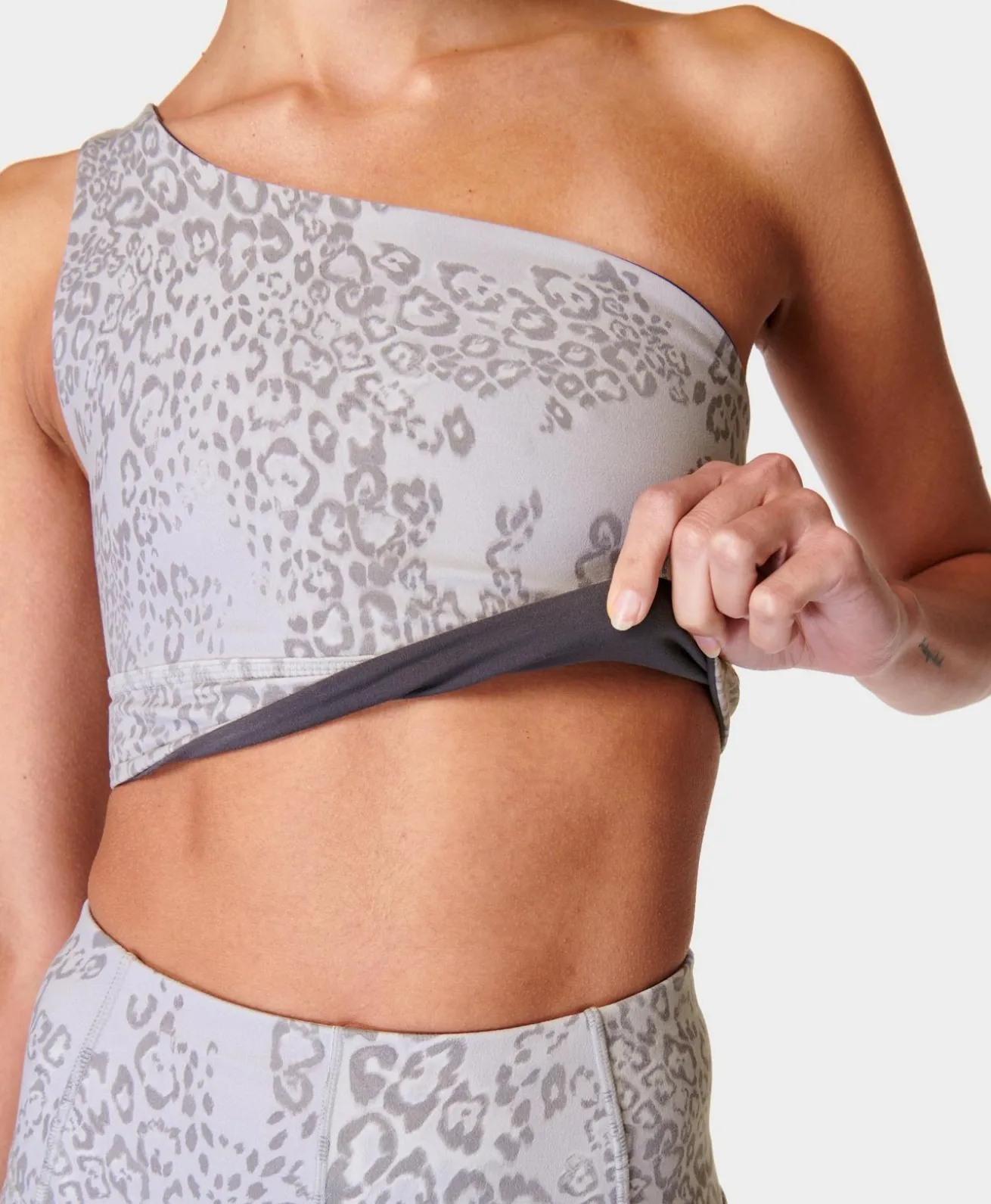 Sweaty Betty Super Soft Asymmetric Reversible Bra- Underwear|Light Support