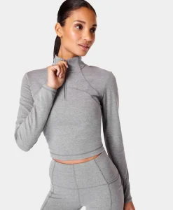 Sweaty Betty Super Soft Half Zip- Sweatshirts + Hoodies
