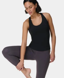 Sweaty Betty Super Soft Sleek Racerback Bra Tank- Tank Tops
