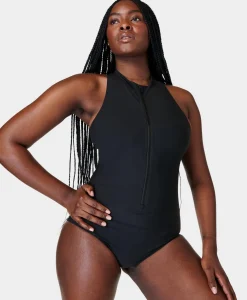 Sweaty Betty Vista Xtra Life High Neck Swimsuit- Swimwear